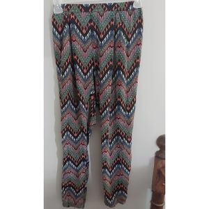 Harem pants, boho print